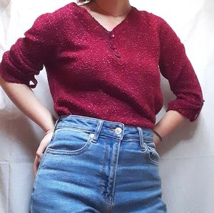 Magenta Christopher and Banks Sweater